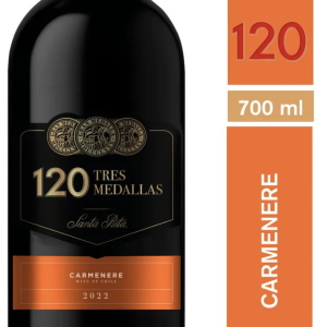 Vino Santa Rita 120 3 Medallas Carmenere 700 cc